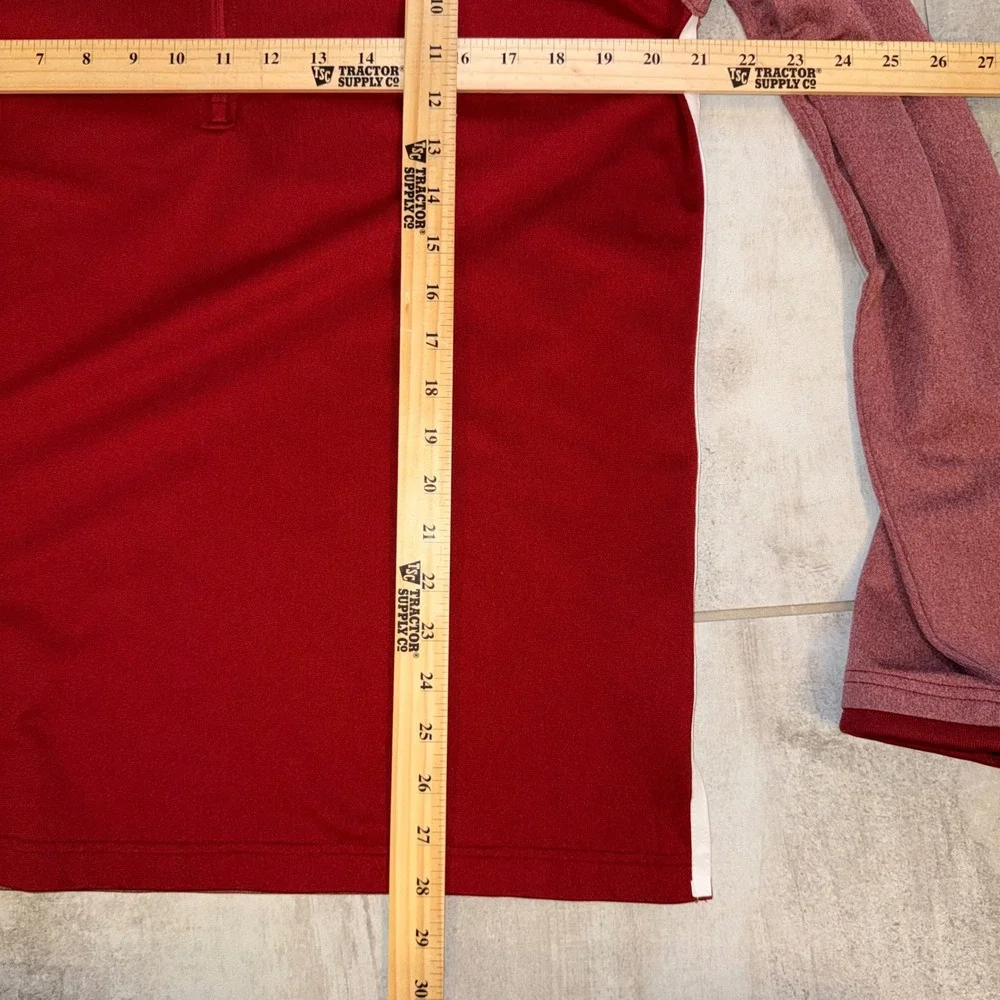 Nike Alabama Crimson Tide Dri-FIT Quarter Zip Pullover Mens‎ Size M Red